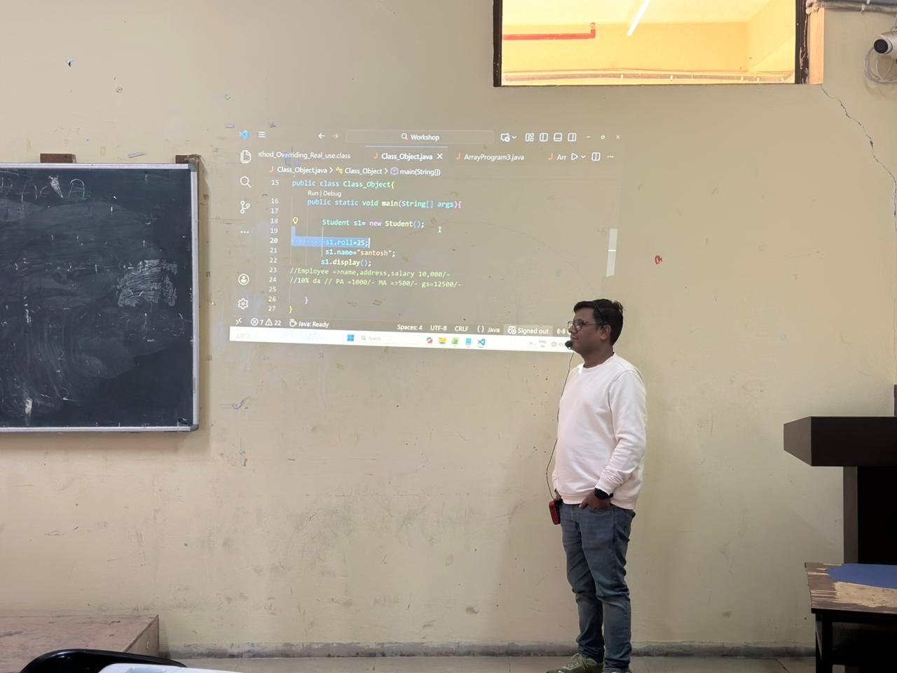 Workshop on Java