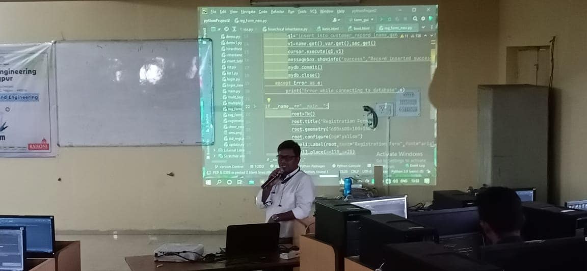 Workshop on Python, Django & ML
